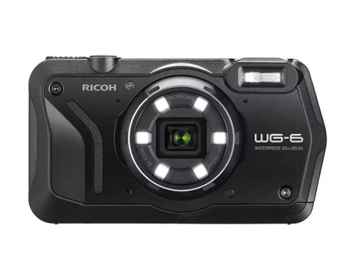 Ricoh WG-6 digital camera, black (3842)
