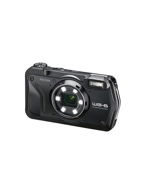 Ricoh WG-6 Kompaktkamera, schwarz (3842)
