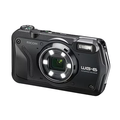 Ricoh WG-6 digital camera, black (3842)