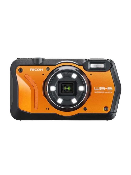 Ricoh WG-6 Kompaktkamera, orange (3852)