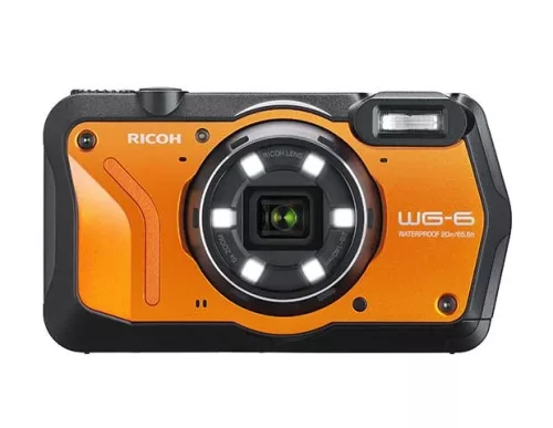 Ricoh WG-6 fényképezőgép (orange) (3852)