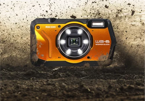 Ricoh WG-6 fényképezőgép (orange) (3852)