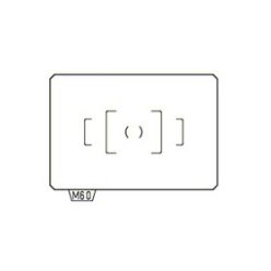 Pentax MF-60 mattüveg