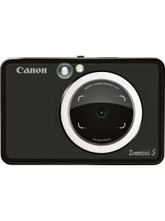   Canon Zoemini S instant fényképezőgép (Matte Black) (Bluetooth) (3879C005)