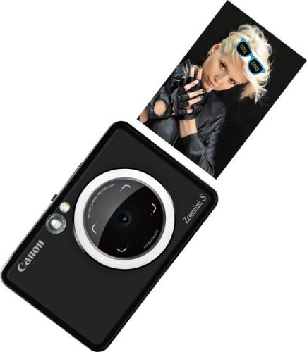 Canon Zoemini S Instant Camera, Matt Black (3879C005)