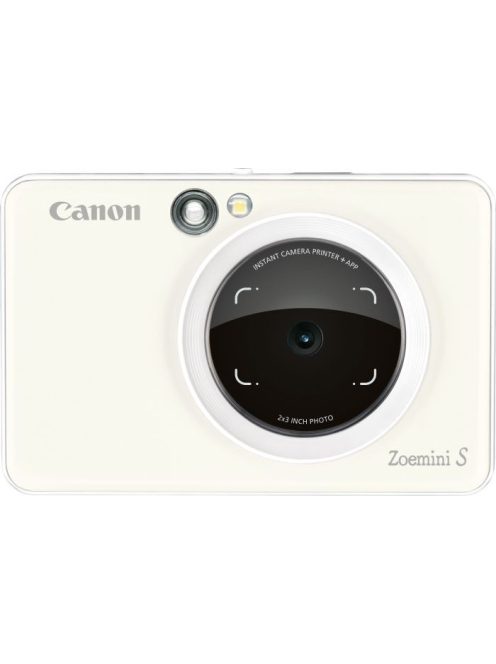 Canon Zoemini S Sofortbildkamera, Perlweiß (3879C006)