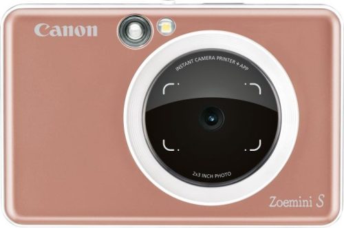 Canon Zoemini S Instant Camera, Rose Gold (3879C007)