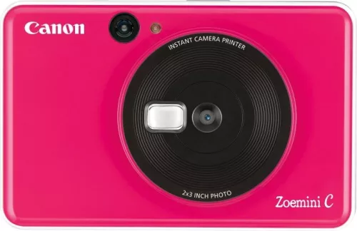 Canon Zoemini C Instant Camera, Bubble Gum Pink (3884C005)