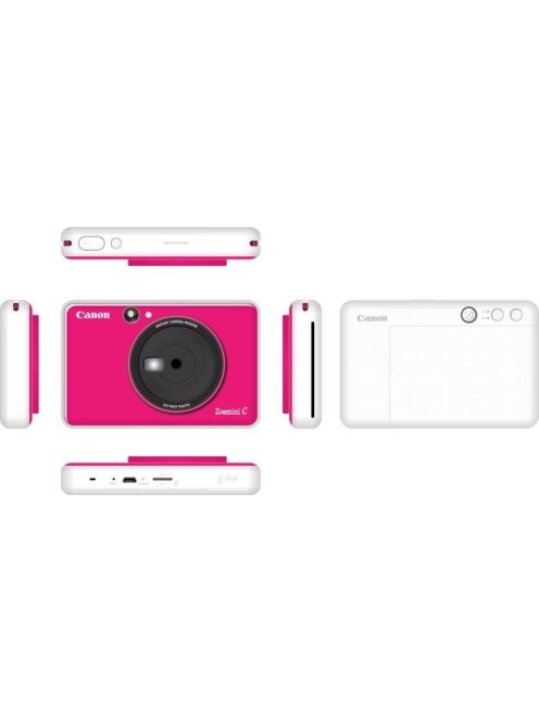 Canon Zoemini C Instant Camera, Bubble Gum Pink (3884C005)