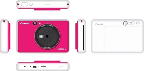 Canon Zoemini C Instant Camera, Bubble Gum Pink (3884C005)
