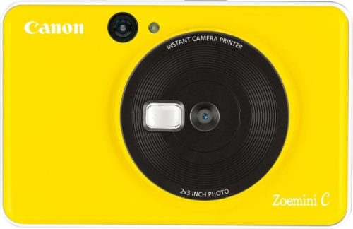 Canon Zoemini C Instant Camera, Bumblebee Yellow (3884C006)