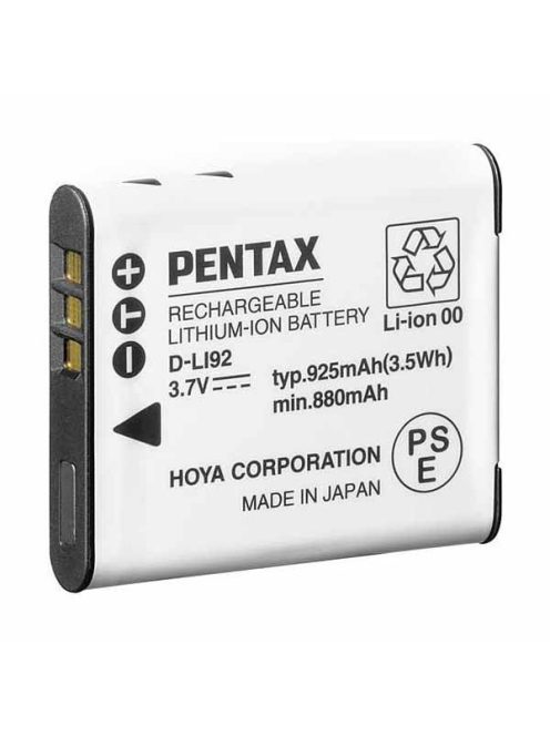 Pentax D-LI92 akkumulátor - OEM termék