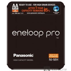   Panasonic Eneloop Pro AA - Ni-MH akkumulátor + tok (4db) (3HC-SP-4)