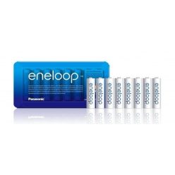   Panasonic Eneloop AA - Ni-MH akkumulátor (8db) + tok (3MC-SP-8)
