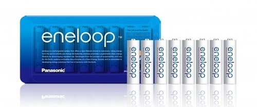 Panasonic Eneloop AA - Ni-MH akkumulátor (8db) + tok (3MC-SP-8)