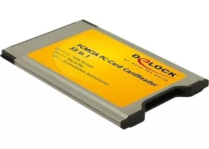 Delock PC-card 33in1 kártyaolvasó
