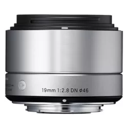   Sigma 19mm / 2.8 DN | Art - Micro 4/3 bajonettes, ezüst színű