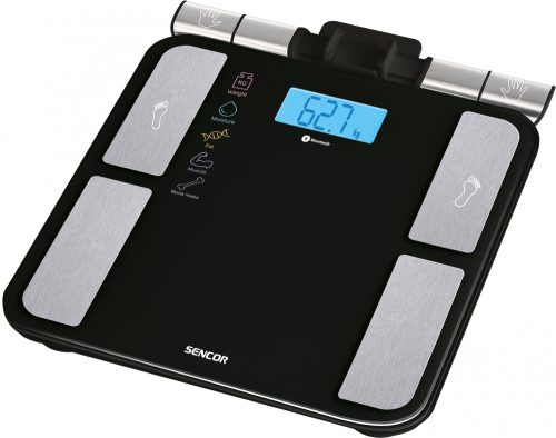 Sencor SBS 8800BK személyi fitnesz mérleg (Bluetooth) (41008880)