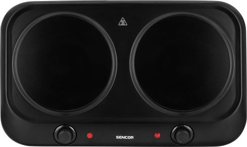 Sencor SCP 2263BK kerámia főzőlap (dupla)