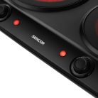 Sencor SCP 2263BK kerámia főzőlap (dupla)