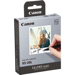   Canon XS-20L fotópapír (68*68mm) (20lap) (for Selphy QX10 + QX20) (4119C002)