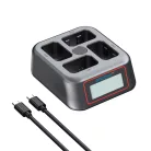 PATONA (QUAD) (LCD) akkumulátor töltő // Battery Charger (for Sony NP-FW50) (4154)