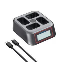   PATONA (QUAD) (LCD) akkumulátor töltő // Battery Charger (for Sony NP-FW50) (4154)