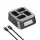 PATONA (QUAD) (LCD) akkumulátor töltő // Battery Charger (for Sony NP-FW50) (4154)