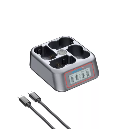 PATONA (QUAD) (LCD) akkumulátor töltő // Battery Charger (for Fuji NP-W235) (4177)