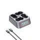 PATONA (QUAD) (LCD) akkumulátor töltő // Battery Charger (for Fuji NP-W235) (4177)