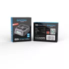 PATONA (QUAD) (LCD) akkumulátor töltő // Battery Charger (for Canon LP-E6 series) (4178)