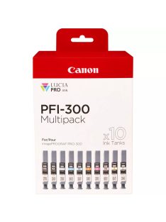   Canon PFI-300 MBK/PBK/C/M/Y/PC/PM/R/GY/CO tintatartály (all in one) KIT (4192C008)