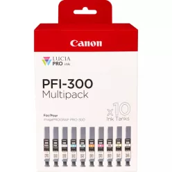   Canon PFI-300 MBK/PBK/C/M/Y/PC/PM/R/GY/CO tintatartály (all in one) KIT (4192C008)