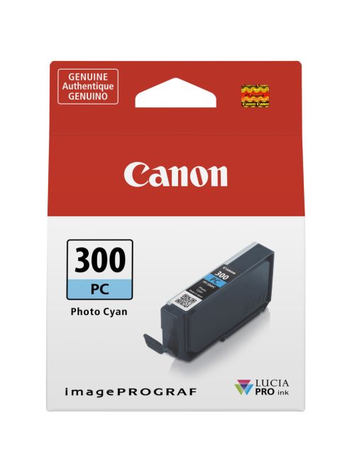 Canon PFI-300PC fotó cián tintatartály (4197C001)