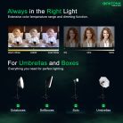 PATONA ML-1200 PREMIUM studio LED lámpa (120W) (COB) (4198)