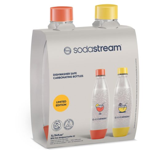 SodaStream FUSE 2 x 1 literes palack (orange/yellow)