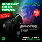 PATONA ML-1500 PREMIUM studio LED lámpa (150W) (4217)