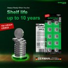 PATONA CR2032 PREMIUM elem (3V/240mAh) (10db) (4220)