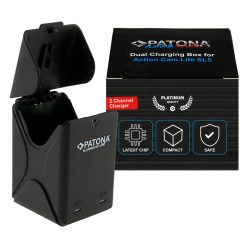   PATONA PLATINUM akkumulátor töltő (DUAL) (for PATONA Action Cam Life SL5) (4229)