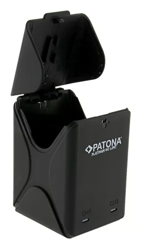 PATONA PLATINUM akkumulátor töltő (DUAL) (for PATONA Action Cam Life SL5) (4229)