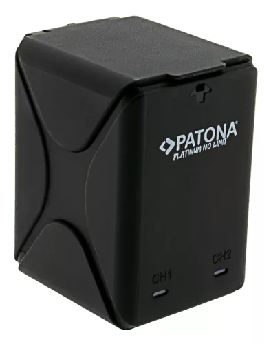PATONA PLATINUM akkumulátor töltő (DUAL) (for PATONA Action Cam Life SL5) (4229)