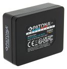 PATONA PLATINUM akkumulátor töltő (DUAL) (for PATONA Action Cam Life SL3 // SL4) (4230)