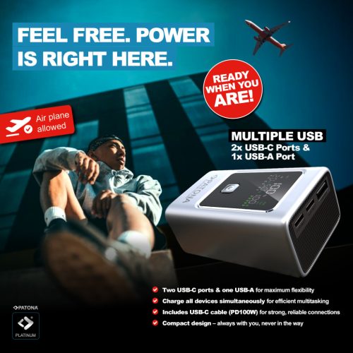 PATONA PLATINUM PowerBank Luxury One (PD35W) (10.000mAh) (4238)