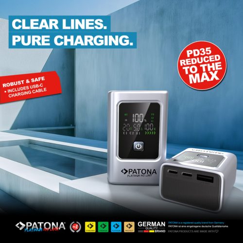PATONA PLATINUM PowerBank Luxury One (PD35W) (10.000mAh) (4238)