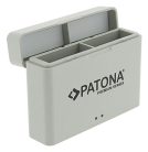 PATONA PLATINUM akkumulátor töltő (DUAL) (for DJI OSMO Action 3/4/5 PRO) (4241)