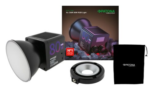 PATONA SL-C80R Premium (80W) (RGB LED) video and photo light (4245)