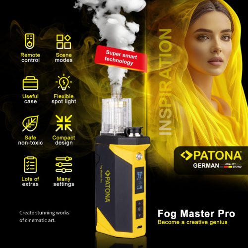 PATONA FOG Master Pro SET hordozható ködgép tartozékokkal és táskával (4270)