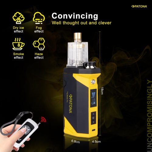 PATONA FOG Master Pro SET hordozható ködgép tartozékokkal és táskával (4270)