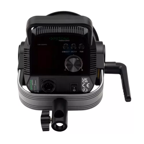 PATONA Premium Photo Light COB-200 APRC with app control