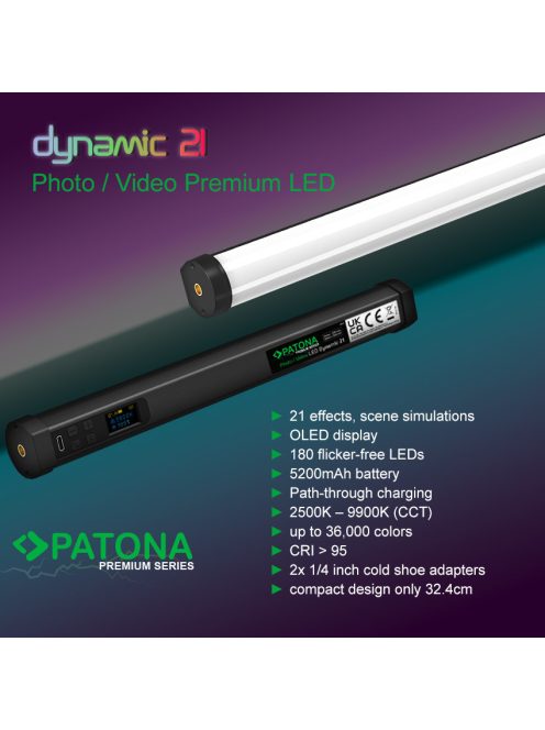 PATONA PREMIUM RGB / LED Tube Photo & Video Light (4291)